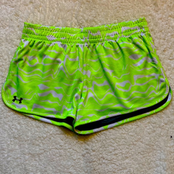 Under Armour Shorts Lime Greenyellow Under Armour Short Poshmark